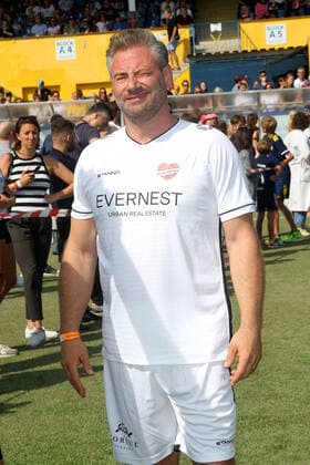 Sasha at the charity football match Kicken mit Herz for the benefit of the childrens heart ward of the University Hospital Eppendorf on 4 09 2022 in Hamburg Kicken mit Herz 2022 charity football match in Hamburg