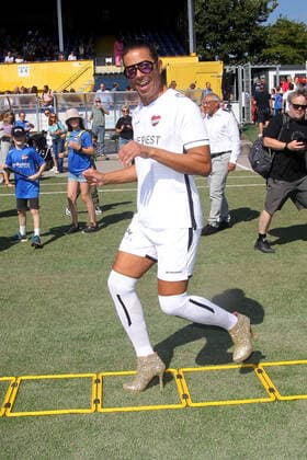 Jorge Gonzalez at the charity football match Kicken mit Herz for the benefit of the childrens cardiac ward of the University Hospital Eppendorf on 4 09 2022 in Hamburg Kicken mit Herz 2022 charity football match in Hamburg