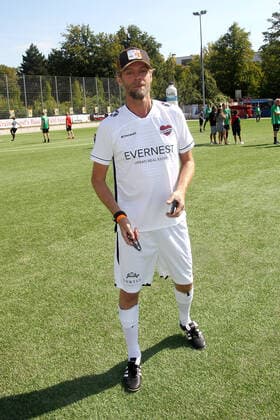 Ingo Pohlmann at the charity football match Kicken mit Herz for the benefit of the childrens cardiac ward of the University Hospital Eppendorf on 4 09 2022 in Hamburg Kicken mit Herz 2022 charity football match in Hamburg