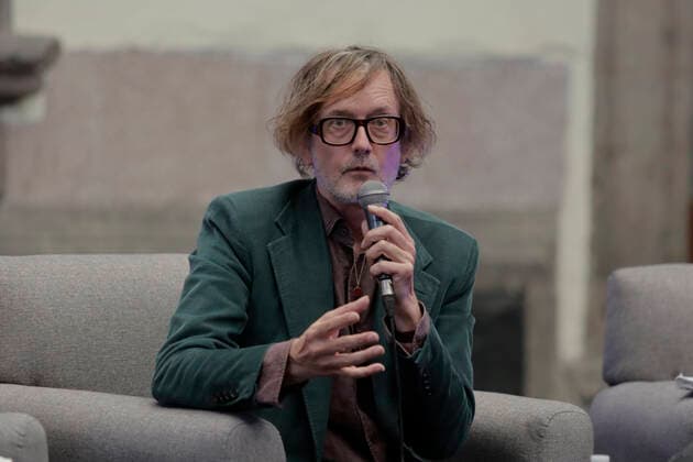 Jarvis Cocker präsentiert Buch in Mexiko Jarvis Cocker Presents Book In Mexico Jarvis Cocker, leader of the iconic alternative band Pulp, during the presentation of his new book Good Pop, Bad Pop , at the Museum of Mexico City, which recounts through the memories of the British musician, while making an inventory of everything he has collected throughout his life, among old clothes, cassettes, a watch, broken glasses, and other objects, which narrates the key memories that the objects trigger or inspire him. Mexico City Mexico City Mexico Copyright: xGerardoxVieyrax originalFilename: vieyra-notitle220904_npuFw.jpg