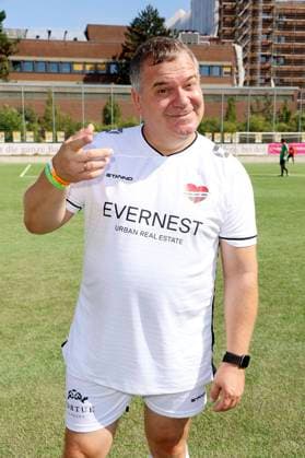 Elton at the charity soccer match Kicken mit Herz 2022 in favor of the heart center of the UKE at the stadium of SC Victoria Hamburg, 04 09 2022 Foto:xgbrcix xFuturexImage