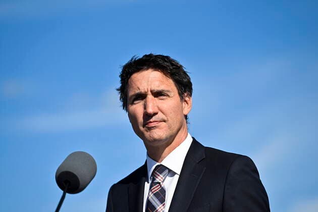 September 5, 2022, Ottawa, ON, CAN: Prime Minister Justin Trudeau makes a statement in Ottawa on Monday, Sept. 5, 2022 about the stabbing attack in Saskatchewan that claimed the lives of 10 people. Ottawa CAN  - ZUMAc35_ 20220905_zaf_c35_110 Copyright: xJustinxTangx