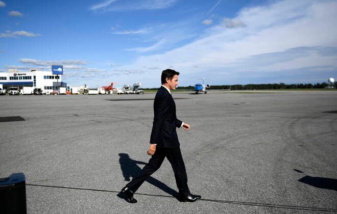 September 5, 2022, Ottawa, ON, CAN: Prime Minister Justin Trudeau arrives to make a statement in Ottawa on Monday, Sept. 5, 2022 about the stabbing attack in Saskatchewan that claimed the lives of 10 people. Ottawa CAN  - ZUMAc35_ 20220905_zaf_c35_111 Copyright: xJustinxTangx