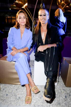 Nazan Eckes und Jorge Gonzalez bei der Lascana Fashion Show auf der Berlin Fashion Week Spring Summer 2023 auf dem Lascana Fashion Boat. Berlin, 05.09.2022 *** Nazan Eckes and Jorge Gonzalez at the Lascana Fashion Show at Berlin Fashion Week Spring Summer 2023 on the Lascana Fashion Boat Berlin, 05 09 2022 Foto:xF.xKernx xFuturexImage