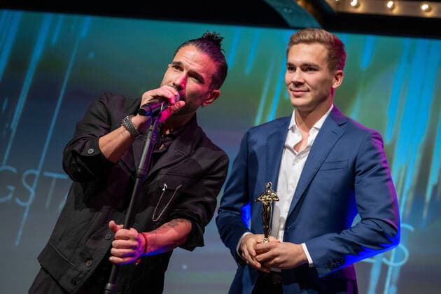 20220904 HERQUL GERMAN BOXING AWARDS BERLIN, GERMANY SEPTEMBER 4 2022 Tim Vößing, Marc Terenzi at HERQUL GERMAN BOXING AWARDS on September 4, 2022 in Berlin, Berlin Berlin Germany