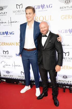 20220904 HERQUL GERMAN BOXING AWARDS BERLIN, GERMANY SEPTEMBER 4 2022 Tim Vössing, Sebastian Tlatlik at HERQUL GERMAN BOXING AWARDS on September 4, 2022 in Berlin, Berlin Berlin Germany