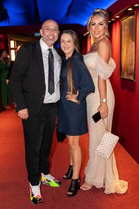 20220904 HERQUL GERMAN BOXING AWARDS BERLIN, GERMANY SEPTEMBER 4 2022 Ramin Seyed, Aresou Leisdorf, Chethrin Schulze at HERQUL GERMAN BOXING AWARDS on September 4, 2022 in Berlin, Berlin Berlin Germany