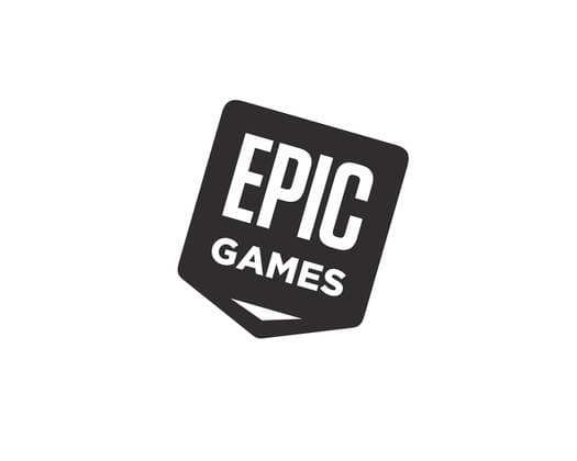  Epic Games, gedrehtes Logo, Weißer Hintergrund B *** Epic games, Twisted Logo, White Background B Copyright: imageBROKER/LogoxFactory iblmwf08374927.jpg