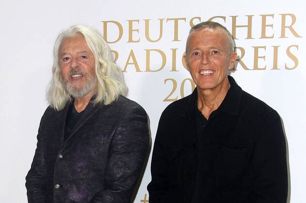 Tears for Fears with Roland Orzabal and Curt Smith at the German Radio Award ceremony in Hamburg on 8 09 2022 German Radio Award 2022 ceremony in Hamburg