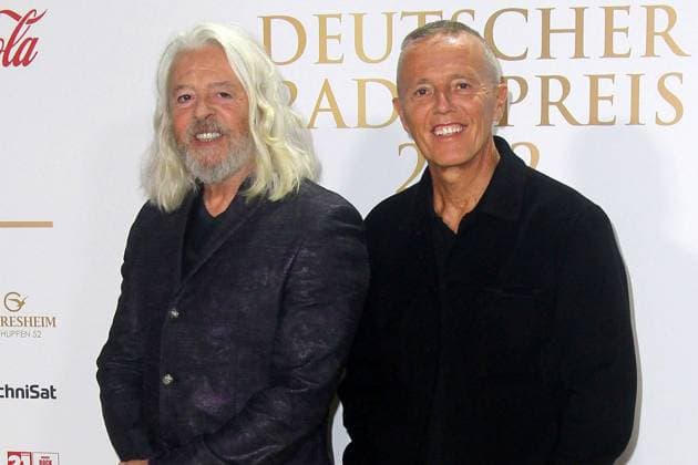 Tears for Fears with Roland Orzabal and Curt Smith at the German Radio Award ceremony in Hamburg on 8 09 2022 German Radio Award 2022 ceremony in Hamburg