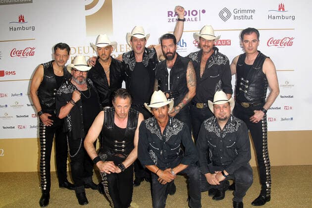The band The BossHoss with Alec Voelkel and Sascha Vollmer at the German Radio Award ceremony on 8 09 2022 in Hamburg German Radio Award 2022 ceremony in Hamburg