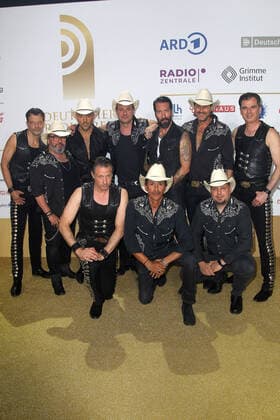 The band The BossHoss with Alec Voelkel and Sascha Vollmer at the German Radio Award ceremony on 8 09 2022 in Hamburg German Radio Award 2022 ceremony in Hamburg