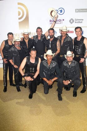 The band The BossHoss with Alec Voelkel and Sascha Vollmer at the German Radio Award ceremony on 8 09 2022 in Hamburg German Radio Award 2022 ceremony in Hamburg