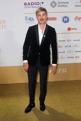 Albrecht Schuch at the German Radio Award ceremony on 8 09 2022 German Radio Award 2022 ceremony in Hamburg