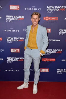 Lukas Sauer at the Bunte New Faces Award STYLE in Berlin 08 09 2022