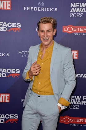 Lukas Sauer at the Bunte New Faces Award STYLE in Berlin 08 09 2022