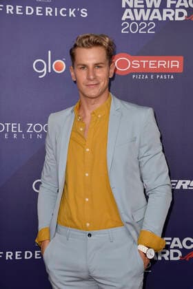 Lukas Sauer at the Bunte New Faces Award STYLE in Berlin 08 09 2022