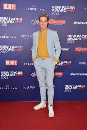 Lukas Sauer at the Bunte New Faces Award STYLE in Berlin 08 09 2022