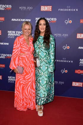 Nova Meierhenrich and Miyabi Kawai at the Bunte New Faces Award STYLE in Berlin 08 09 2022