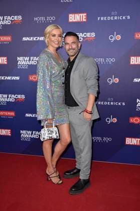 Verena Kerth and Marc Terenzi at the Bunte New Faces Award STYLE in Berlin 08 09 2022