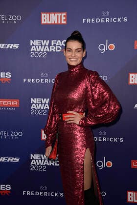 Rebecca Kunikowski at the Bunte New Faces Award STYLE in Berlin 08 09 2022