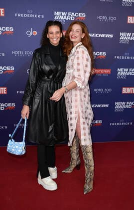 Betty Taube and Jana Heinisch at the Bunte New Faces Award STYLE in Berlin 08 09 2022