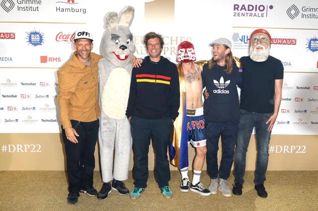 Sportfreunde Stiller at the German Radio Award 2022 at Schuppen 52 Hamburg, 08 09 2022 Foto:xC.xTamckex xFuturexImage