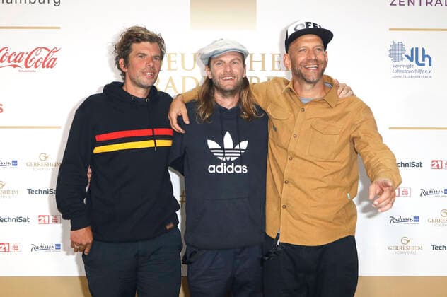 Sportfreunde Stiller at the German Radio Award 2022 at Schuppen 52 Hamburg, 08 09 2022 Foto:xC.xTamckex xFuturexImage