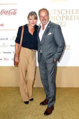Stefanie Millat and Till Demtroeder at the German Radio Award 2022 ceremony at Schuppen 52 Hamburg, 08 09 2022 Foto:xC.xTamckex xFuturexImage