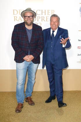 Gregor Meyle and Roland Kaiser at the German Radio Awards 2022 at Schuppen 52 Hamburg, 08 09 2022 Foto:xC.xTamckex xFuturexImage