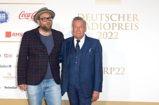 Gregor Meyle and Roland Kaiser at the German Radio Awards 2022 at Schuppen 52 Hamburg, 08 09 2022 Foto:xC.xTamckex xFuturexImage