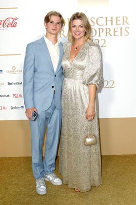 Nina Bott with her son Lennox König at the German Radio Award 2022 ceremony at Schuppen 52 Hamburg, 08 09 2022 Foto:xC.xTamckex xFuturexImage