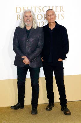 Roland Orzabal and Curt Smith from Tears for Fears at the German Radio Award 2022 ceremony at Schuppen 52 Hamburg, 08 09 2022 Foto:xC.xTamckex xFuturexImage