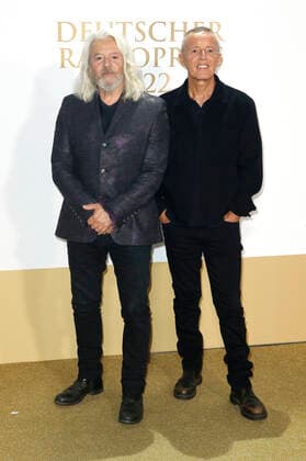 Roland Orzabal and Curt Smith from Tears for Fears at the German Radio Award 2022 ceremony at Schuppen 52 Hamburg, 08 09 2022 Foto:xC.xTamckex xFuturexImage