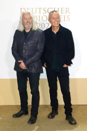 Roland Orzabal and Curt Smith from Tears for Fears at the German Radio Award 2022 ceremony at Schuppen 52 Hamburg, 08 09 2022 Foto:xC.xTamckex xFuturexImage