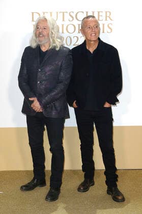 Roland Orzabal and Curt Smith from Tears for Fears at the German Radio Award 2022 ceremony at Schuppen 52 Hamburg, 08 09 2022 Foto:xC.xTamckex xFuturexImage