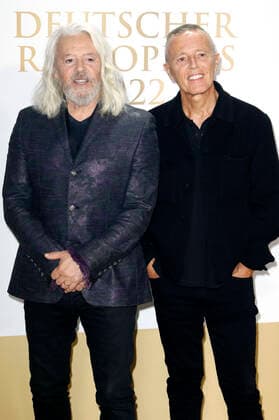 Roland Orzabal and Curt Smith from Tears for Fears at the German Radio Award 2022 ceremony at Schuppen 52 Hamburg, 08 09 2022 Foto:xC.xTamckex xFuturexImage