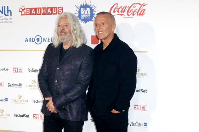 Roland Orzabal and Curt Smith from Tears for Fears at the German Radio Award 2022 ceremony at Schuppen 52 Hamburg, 08 09 2022 Foto:xC.xTamckex xFuturexImage