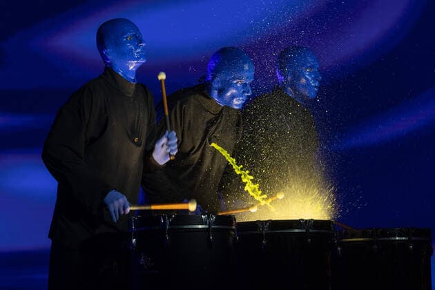 Blue Man Group at the award ceremony German Radio Award on 8 09 2022 in Hamburg Brunsb?ttel River Loft Hotel Schleswig Holstein Germany DJR57068