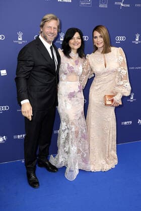 Henning Baum, Jasmin Tabatabai and Anja Kling at the German Acting Award ceremony on 9 09 2022 in Berlin German Acting Award 2022 ceremony in Berlin