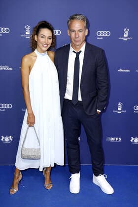 Amy Mussul and Marco Girnth at the German Acting Award ceremony on 9 09 2022 German Acting Award 2022 ceremony in Berlin
