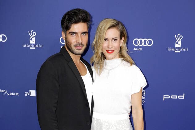 Wolke Hegenbarth and Oliver Vaid at the German Drama Award ceremony on 9 09 2022 German Drama Award 2022 ceremony in Berlin