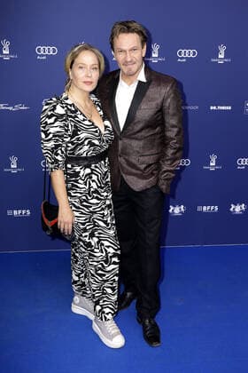 Patricia Lueger and Thure Riefenstein at the German Drama Award ceremony on 9 09 2022 in Berlin German Drama Award 2022 ceremony in Berlin