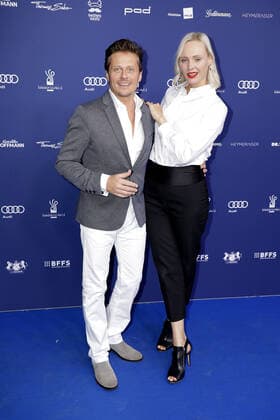 Roman Knizka and Nele Herrmann at the German Acting Award ceremony on 9 09 2022 German Acting Award 2022 ceremony in Berlin
