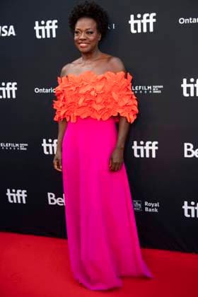 August 26, 2022, Toronto, Toronto, Canada: Viola Davis attends Ã¢â‚¬oeThe Woman KingÃ¢â‚¬Â Premiere during the 2022 Toronto International Film at. Roy Thompson Hall. Toronto Canada - ZUMAr123 20220826_zap_r123_030 Copyright: xBadenxRothx