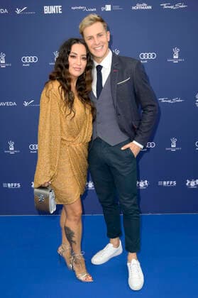 Miyabi Kawai and Lukas Sauer at the German Drama Award 2022 ceremony at Spindler Klatt Restaurant Berlin, 09 09 2022 Foto:xF.xKernx xFuturexImage
