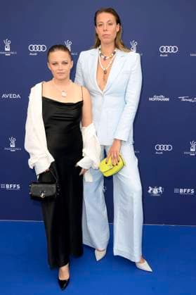 Jasna Fritzi Bauer and Katharina Zorn at the award ceremony of the German Acting Award 2022 at the restaurant Spindler Klatt Berlin, 09 09 2022 Foto:xF.xKernx xFuturexImage