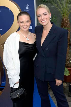 Jasna Fritzi Bauer and Verena Altenberger at the award ceremony of the German Acting Award 2022 at the restaurant Spindler Klatt Berlin, 09 09 2022 Foto:xF.xKernx xFuturexImage