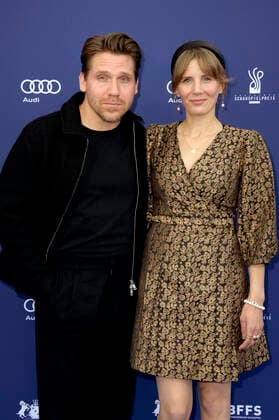 Hanno Koffler and Mia Maariel Meyer at the award ceremony of the German Acting Award 2022 in the restaurant Spindler Klatt Berlin, 09 09 2022 Foto:xF.xKernx xFuturexImage