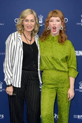 Gesine Cukrowski and Sarah Bauerett at the award ceremony of the German Acting Award 2022 at the restaurant Spindler Klatt Berlin, 09 09 2022 Foto:xF.xKernx xFuturexImage
